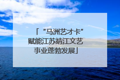 “马洲艺才卡”赋能江苏靖江文艺事业蓬勃发展