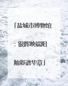 盐城市博物馆：银辉映端阳 釉彩谱华章