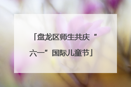 盘龙区师生共庆“六一”国际儿童节