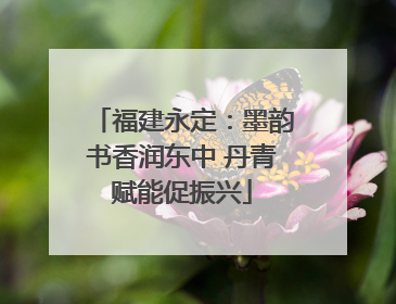 福建永定：墨韵书香润东中 丹青赋能促振兴