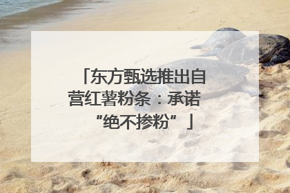 东方甄选推出自营红薯粉条：承诺“绝不掺粉”
