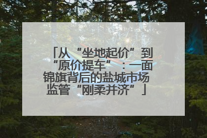 从“坐地起价”到“原价提车”：一面锦旗背后的盐城市场监管“刚柔并济”