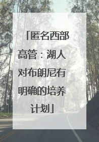匿名西部高管：湖人对布朗尼有明确的培养计划