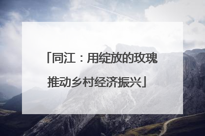同江：用绽放的玫瑰 推动乡村经济振兴