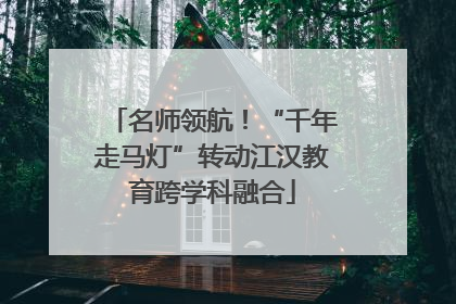 名师领航！“千年走马灯”转动江汉教育跨学科融合