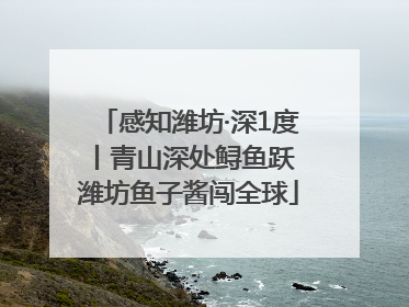 感知潍坊·深1度丨青山深处鲟鱼跃 潍坊鱼子酱闯全球