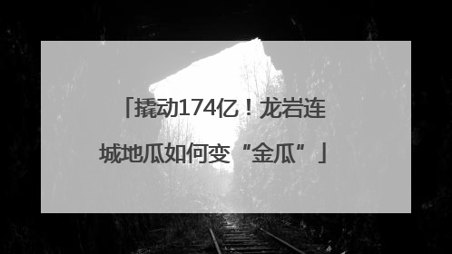 撬动174亿！龙岩连城地瓜如何变“金瓜”