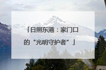 日照东港：家门口的“光明守护者”