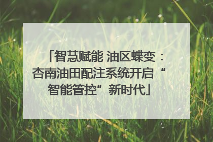 智慧赋能 油区蝶变：杏南油田配注系统开启“智能管控”新时代