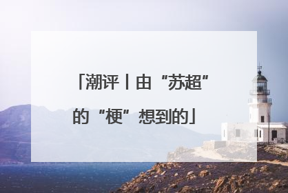 潮评丨由“苏超”的“梗”想到的