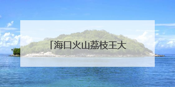 海口火山荔枝王大比拼 单颗拍卖出6.8万元高价