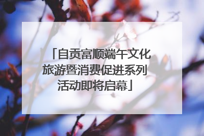 自贡富顺端午文化旅游暨消费促进系列活动即将启幕