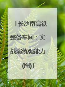 长沙南高铁整备车间：实战演练强能力(图)