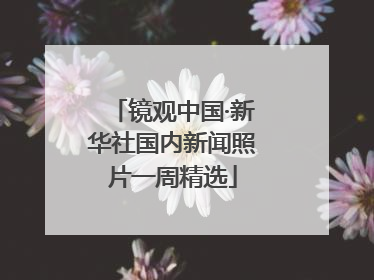 镜观中国·新华社国内新闻照片一周精选