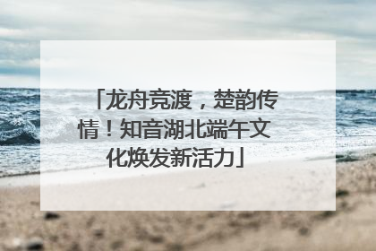 龙舟竞渡，楚韵传情！知音湖北端午文化焕发新活力