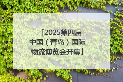 2025第四届中国（青岛）国际物流博览会开幕